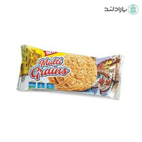 بیسکویت چند غله با جو دوسر و شهد توت جمانه (سلفونی) – 190 گرم — تصویر ۴
