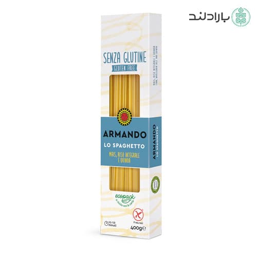 اسپاگتی بدون گلوتن ایتالیایی آرماندو (Armando Gluten Free Spaghetti) – 400 گرم — تصویر ۳