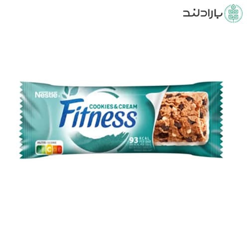 غلات بار فیتنس با تکه‌های کوکی و لایه کرم شیری نستله – 23.5 گرم