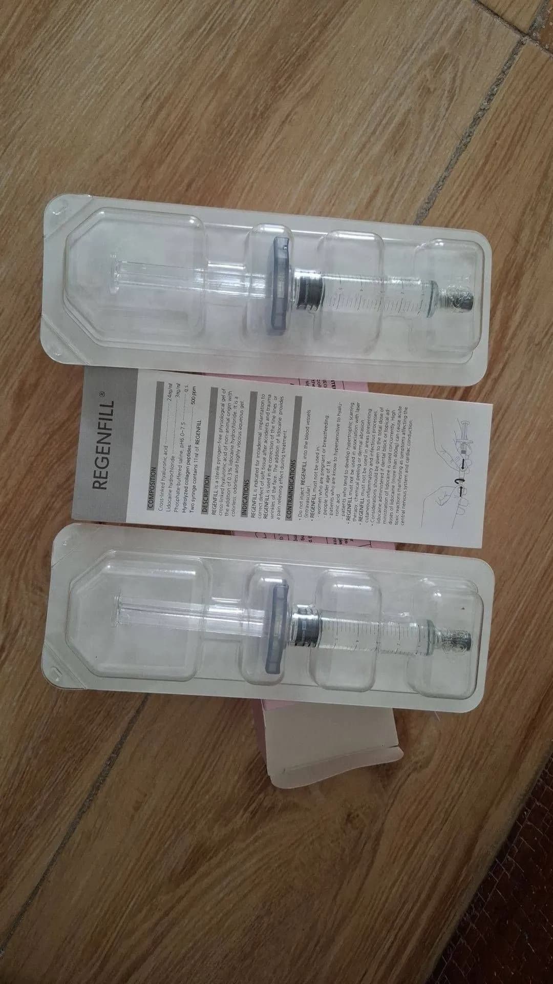 فیلر رجنفیل دیپ 11 سی سی Regenfill Deep Filler (ریجنفیل) فیلر کره ای اصل — تصویر ۷