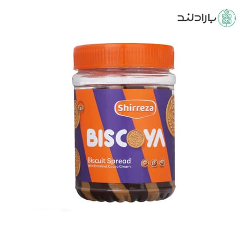 کرم بیسکویت کاکائویی فندقی شیررضا – 450 گرم — تصویر ۳