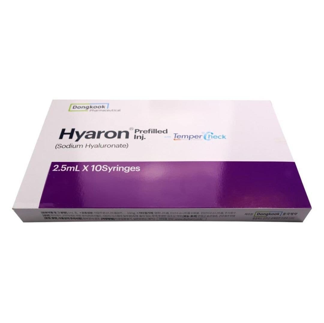 مزوژل هیارون Hyaron پک ۱۰ سرنگ × ۲٫۵ سی سی (۲۵ سی سی)