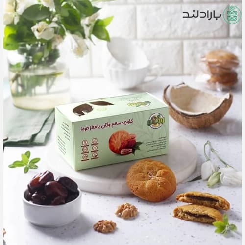 کلوچه سالم وگان با مغز خرما وجیتو 300 گرمی — تصویر ۷