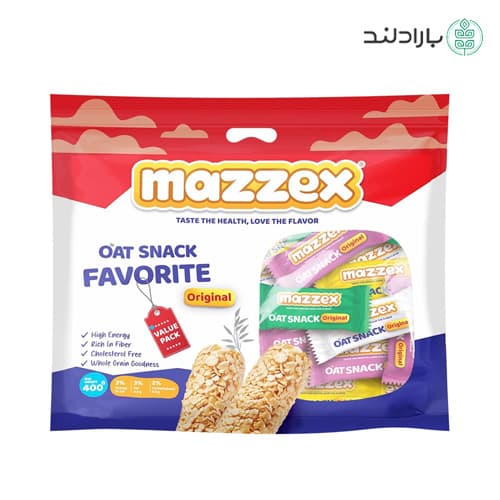اوت چوکو اسنک میکس مازکس Mazzex Favorite OAT Snack 400 gr