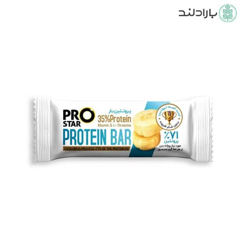 پروتئین بار 35 درصد موزی پرواستار