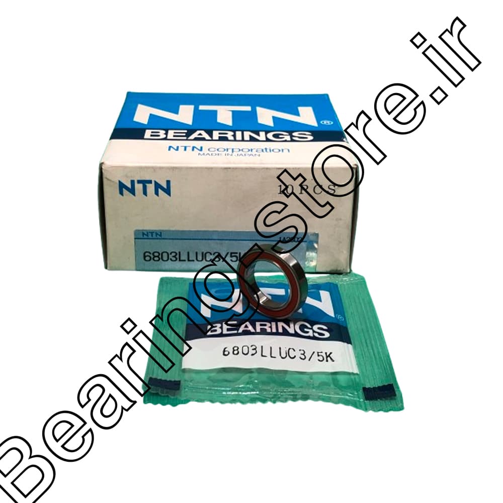 بلبرینگ 6803-LLU-NTN ژاپن — تصویر ۲