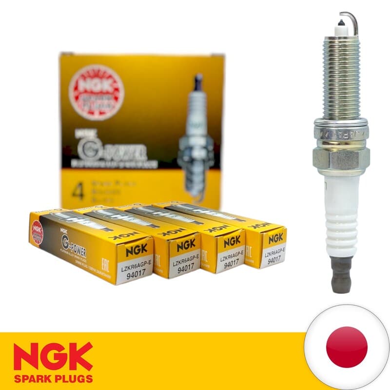 شمع سوزنی پلاتینیوم یورو 4 NGK ژاپن 94017 LZKR6AGP-E