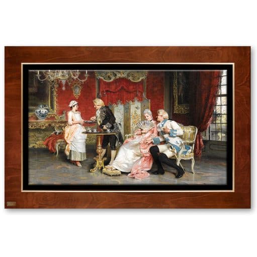 تابلو نقاشی لوتوس مدل چای بعد از ظهر-AFTERNOON TEA-کد FWB-120X80-U