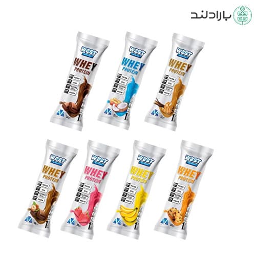 ساشه پروتئین وی ساشه ای وست نوتریشن (تک ساشه) 36 گرم در 7 طعم West Nutrition Whey Protein