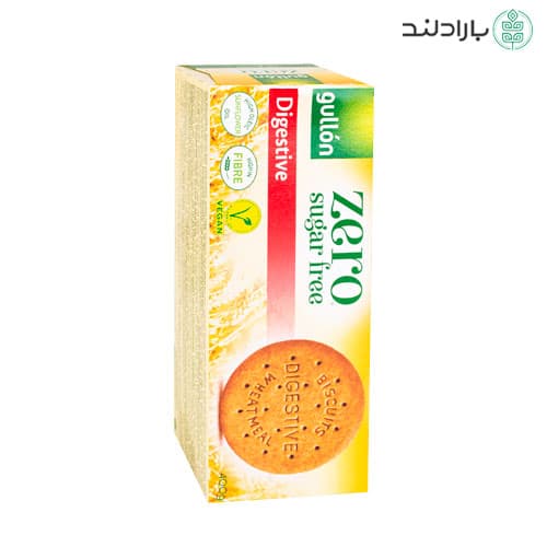 ​بیسکویت دایجستیو بدون قند گولون 400 گرمی gullon — تصویر ۳