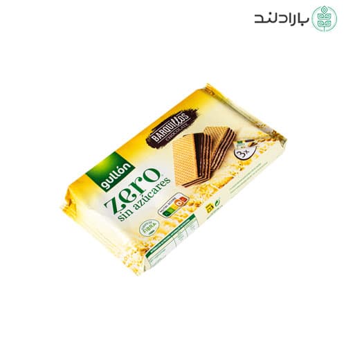 ​ویفر بدون قند گولون (کرم شکلاتی و کرم وانیل) 180 گرمی Gullón — تصویر ۱۲