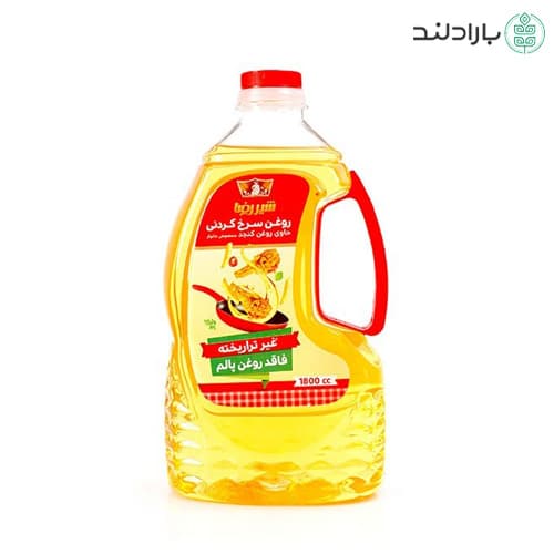 روغن سرخ کردنی حاوی کنجد شیررضا