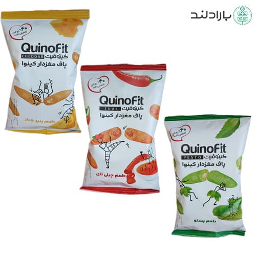 پاف مغزدار کینوا کینوفیت – 50 گرم