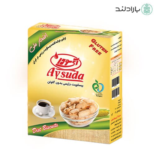بیسکویت بدون گلوتن آی سودا – 250 گرم — تصویر ۳