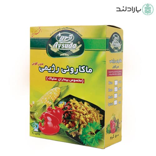 ماکارونی بدون گلوتن رژیمی پیچی آی سودا – 400 گرمی — تصویر ۳