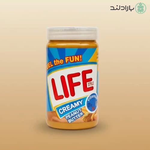 کره بادام زمینی پروتئین وی شکلاتی کرانچی لایف استایل – 555 گرم