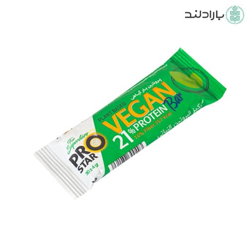 پروتئین بار گیاهی وگان پرواستار 30 گرمی — تصویر ۶