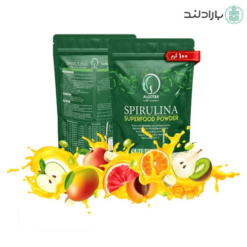 پودر جلبک اسپیرولینا طعم دار خوراکی