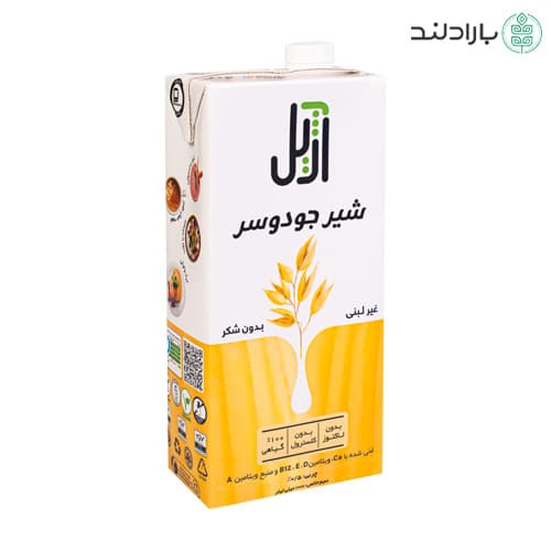 شير جو دوسر بدون قند آژيل 1 ليتری (بدون لاکتوز) — تصویر ۶