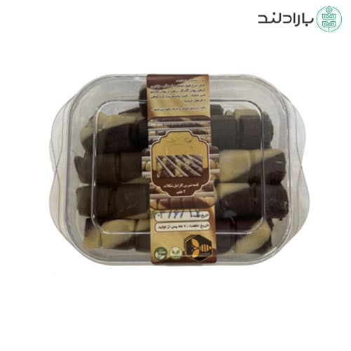 لقمه شیرین لوکوم رژیمی شکلات و کارامل — تصویر ۸