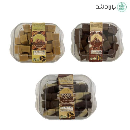 لقمه شیرین لوکوم رژیمی شکلات و کارامل
