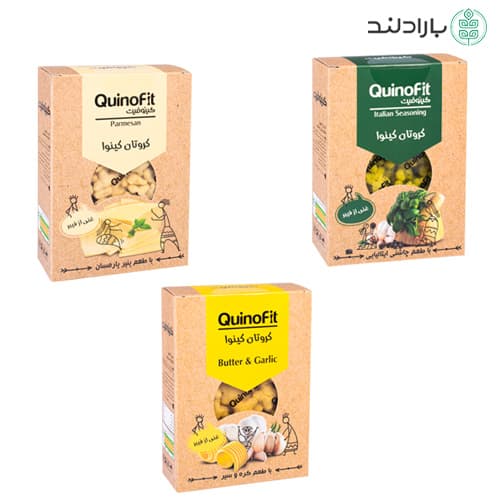 کروتان کینوا کینوفیت 50 گرمی در سه طعم