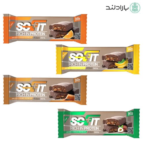 پروتئین بار سوفیت با پروتئین وی در 5 طعم