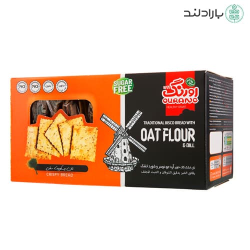 بیسکویت نان کاک حاوی شهد خرما و دارچین اورنگ