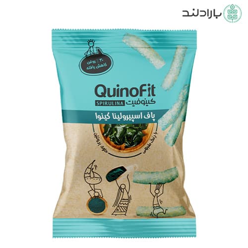 پاف اسپیرولینا آبی کینوا کینوفیت 45 گرمی