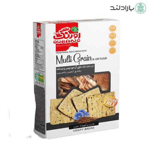 بیسکویت نان سنتی کاک چند غله اورنگ — تصویر ۹