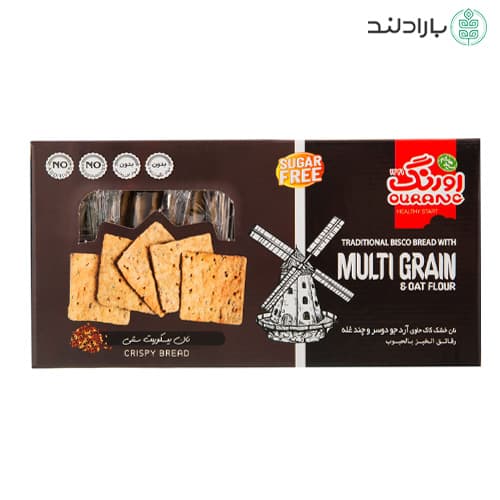 بیسکویت نان سنتی کاک چند غله اورنگ — تصویر ۷