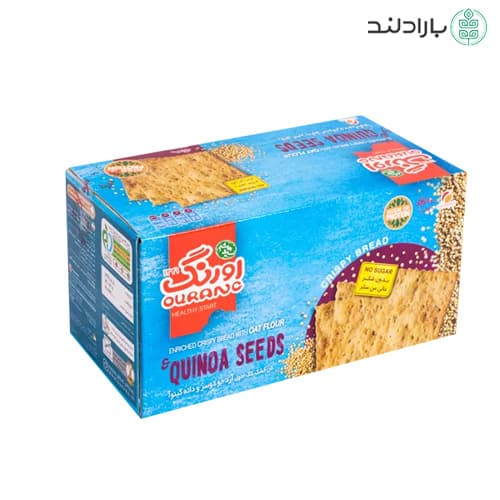 بیسکویت نان سنتی کاک حاوی آرد جودوسر و کینوا اورنگ