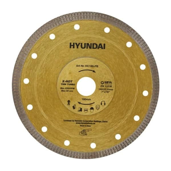 صفحه سرامیک و پرسلان بر (HYUNDAI) 180 میلی متر مدل HC180-PB — تصویر ۲