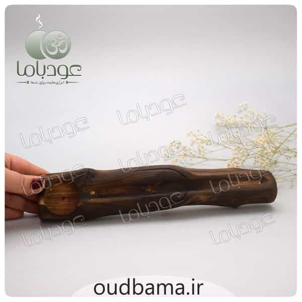 جا عود چوبی طرح چوب طبیعی — تصویر ۳