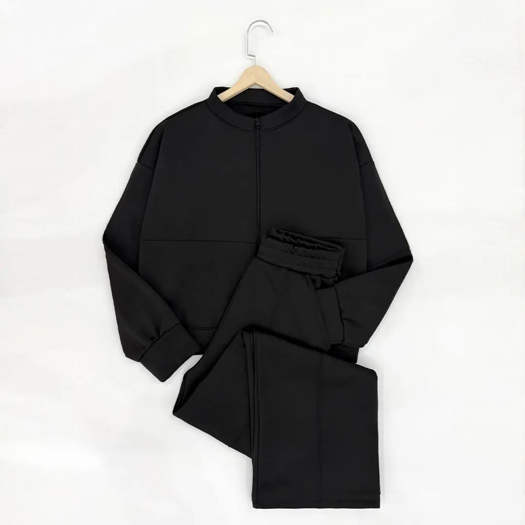 ست بامبر جکت و شلوار بگ زنانه — تصویر ۸