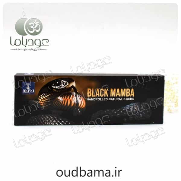 عود دستساز بلک مامبا سیاه BLACK MAMBA ( مایا MAYA )