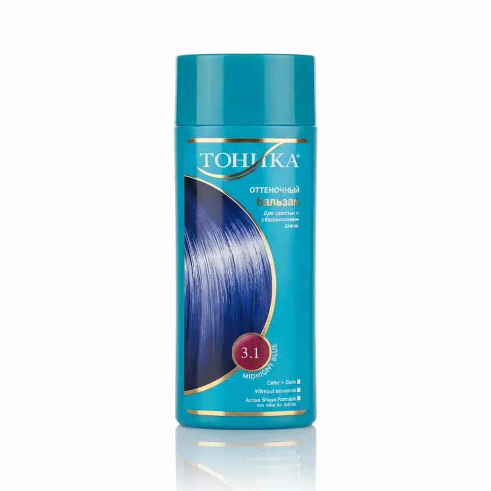 شامپو رنگساژ تونیکا TOHIKA شماره 3.1 آبی نیمه شب (Midnight Blue) ایرانی حجم ۱۵۰ میلی لیتری — تصویر ۲