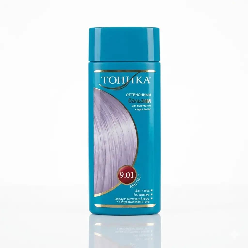 شامپو رنگساژ تونیکا TOHIKA شماره 9.01 آمیتیست (Amethyst) ایرانی حجم ۱۵۰ میلی لیتری