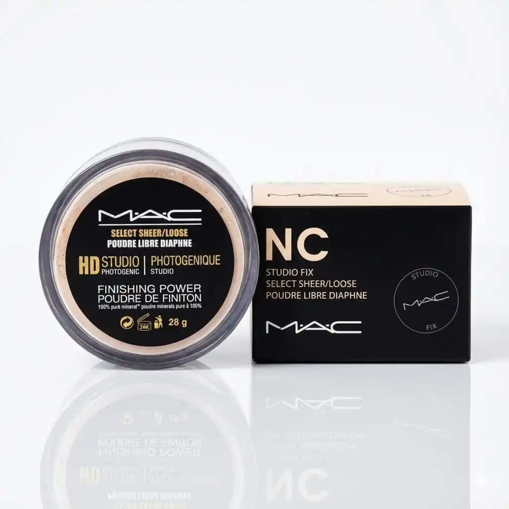 پودر فیکس و بیک مک MAC مدل Studio Fix شماره HD (های‌کپی درجه یک) وزن 28 گرمی
