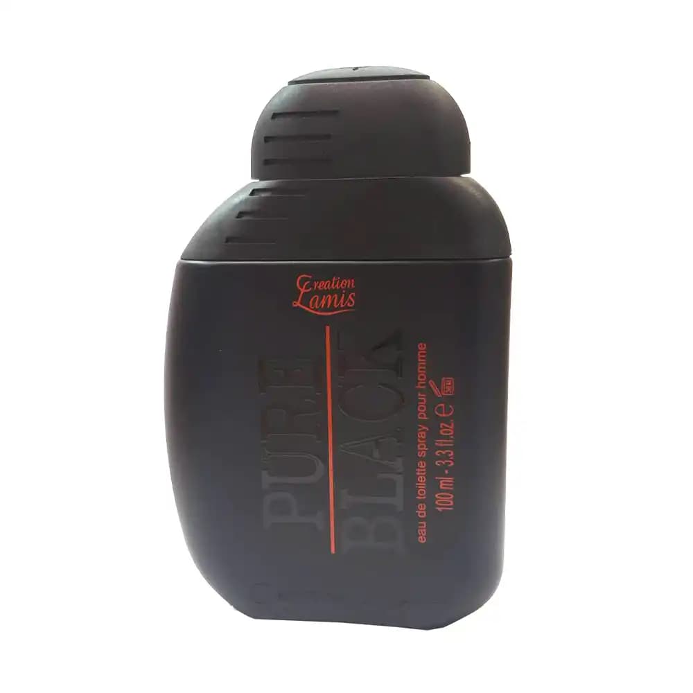 ادکلن پور بلک (PURE BLACK) کریشن لامیس حجم 100 میلی لیتری — تصویر ۳