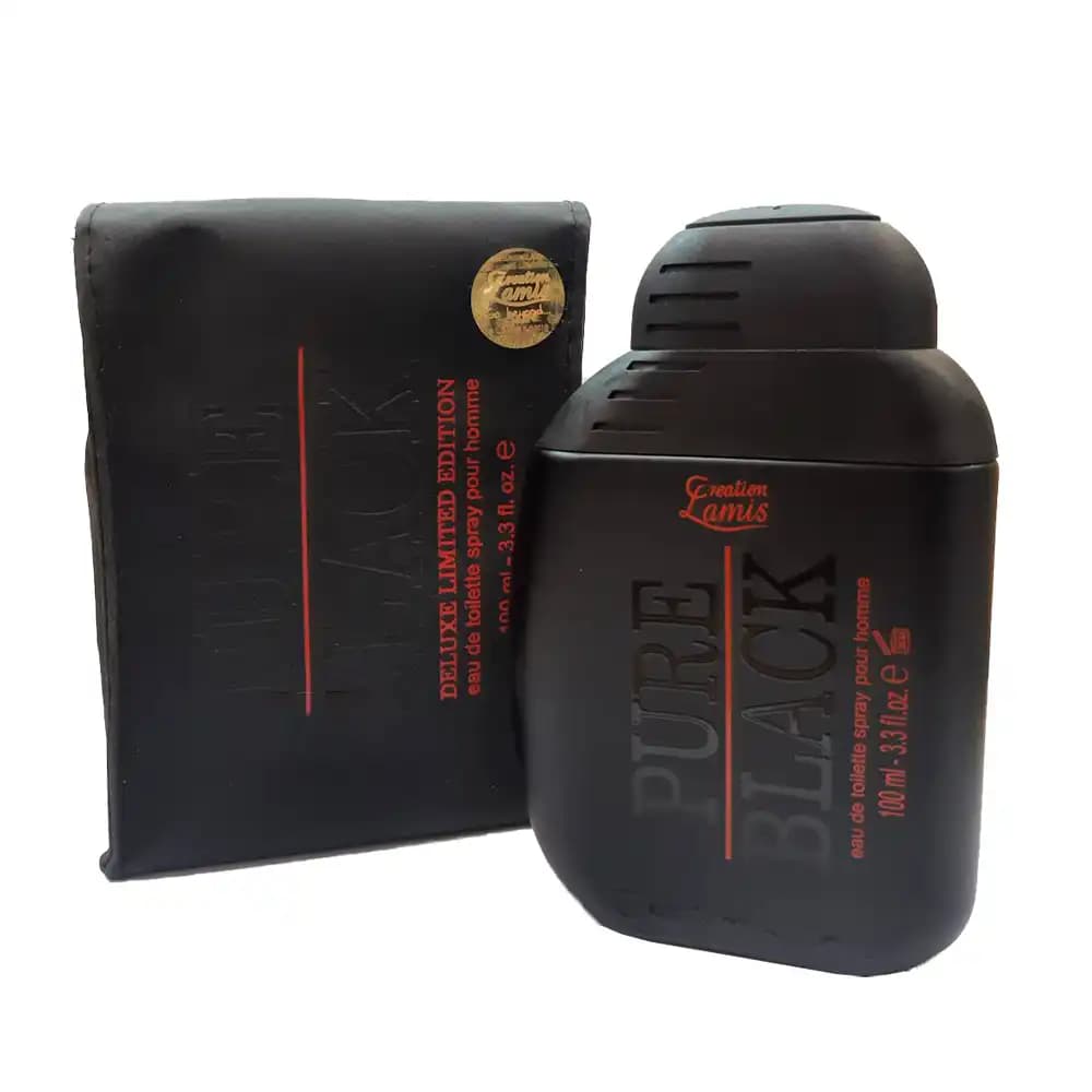 ادکلن پور بلک (PURE BLACK) کریشن لامیس حجم 100 میلی لیتری