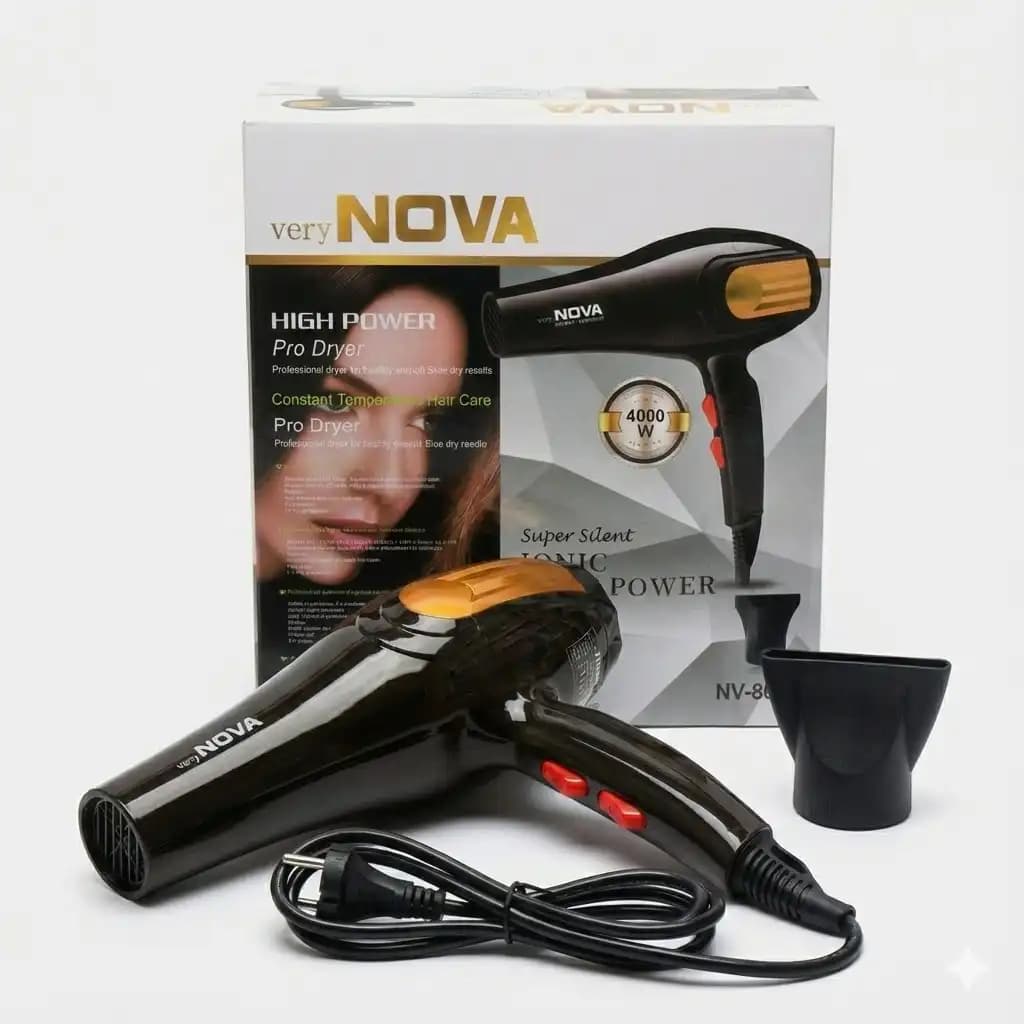 سشوار حرفه‌ای نوا Very Nova مدل NV-8010