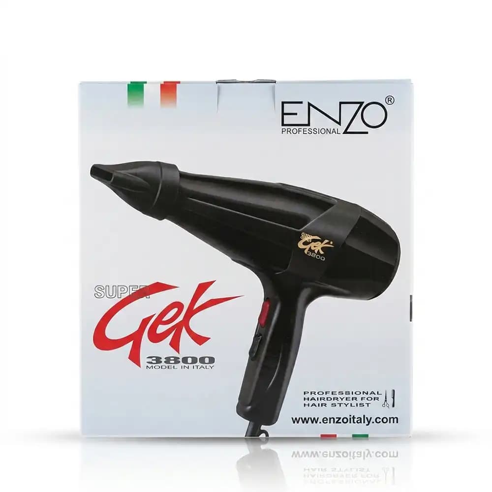 سشوار حرفه ای انزو (ENZO) سری Super Gek 3800 مدل 3233N
