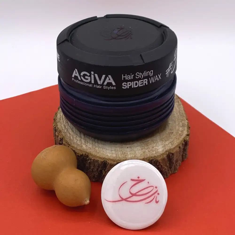 واکس مو عنکبوتی آگیوا AGIVA شماره #3 مدل Spider Wax با قدرت نگهدارندگی بالا حجم 175 میلی لیتر — تصویر ۲