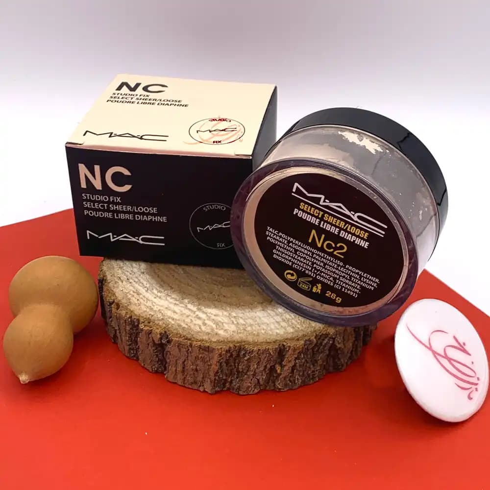 پودر فیکس و بیک مک MAC مدل Studio Fix شماره NC2 (های‌کپی درجه یک) وزن 28 گرمی