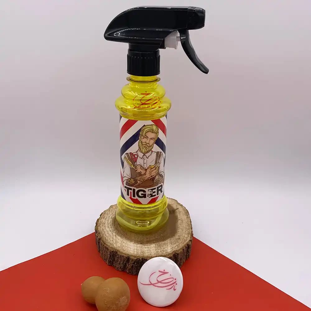 آب پاش آرایشگاهی تایگر TIGER طرح باربر شاپ با افشانه تفنگی (Barber Style) سایز کوچک