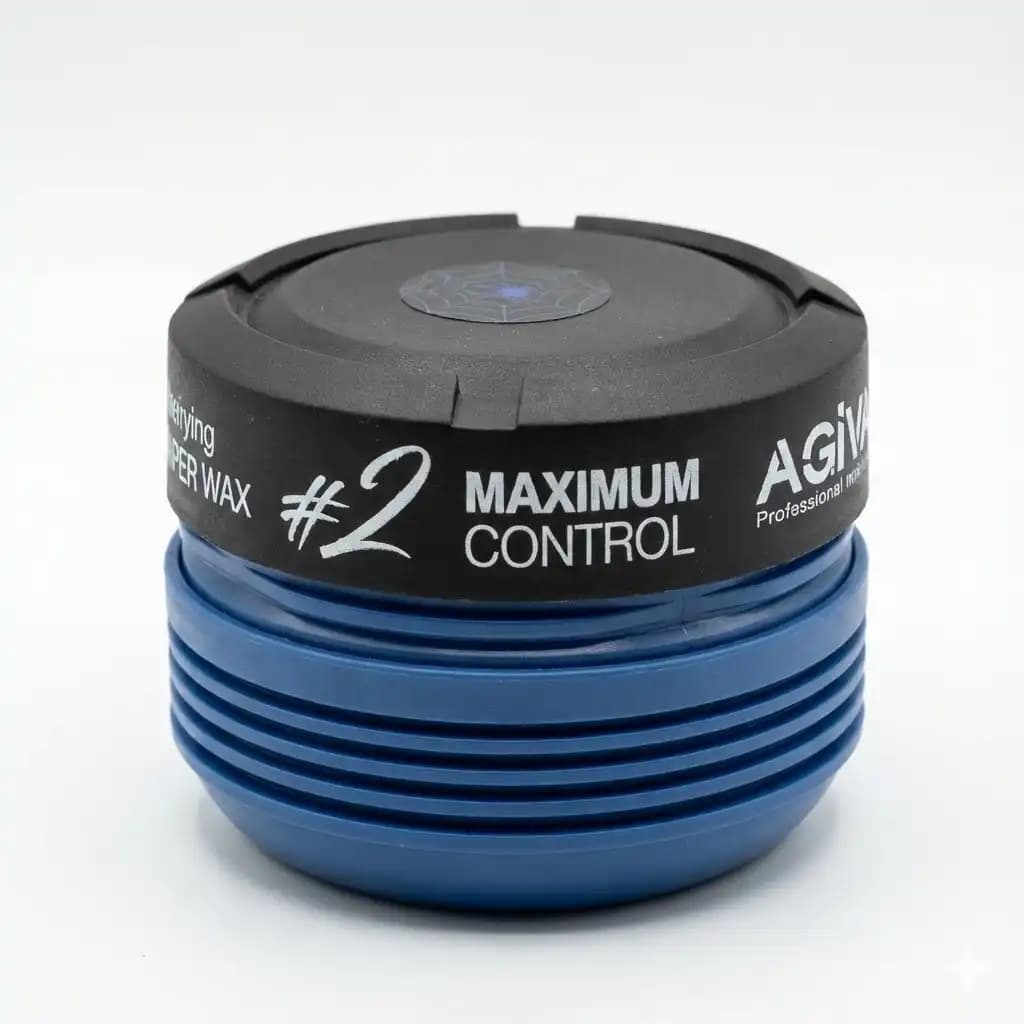 واکس مو عنکبوتی آگیوا Agiva شماره #2 مدل Styling Spider Wax Blue نگهدارنده قوی حجم 175 میلی لیتر