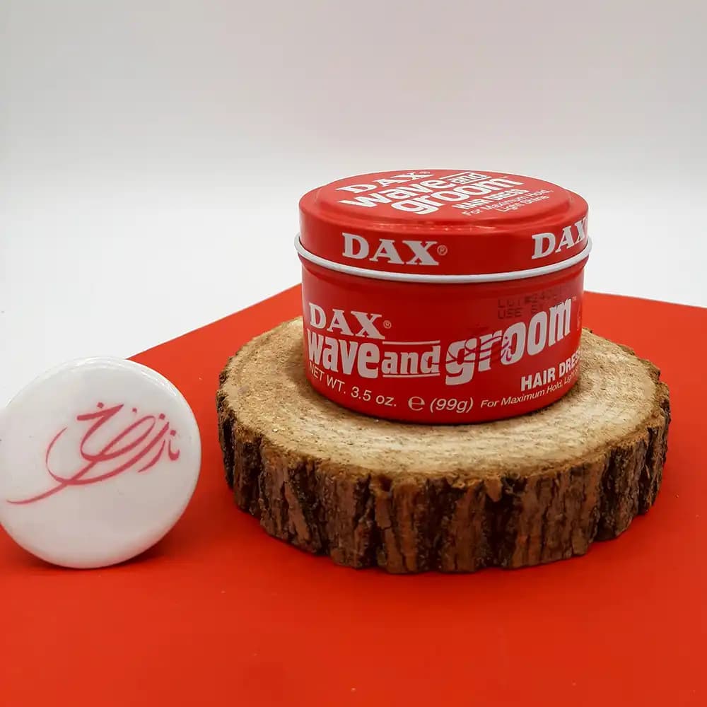 واکس موی کلاسیک دکس DAX مدل Wave and Groom (دکس قرمز) فلزی حجم 99 گرمی