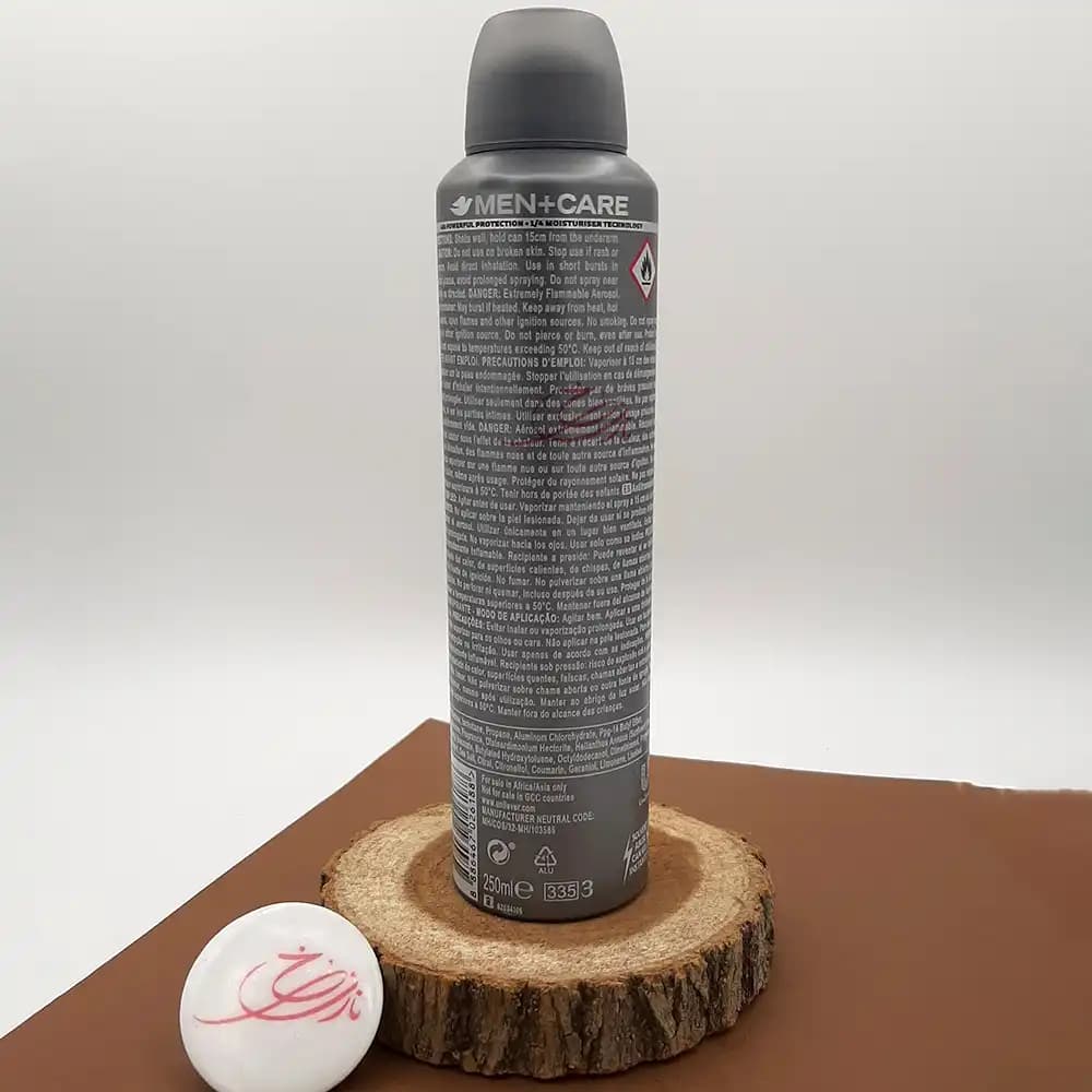 اسپری دئودورانت و ضد تعریق مردانه داو (Dove) سبز مدل Men+Care Elements Minerals+Sage حجم 250 میلی لیتر — تصویر ۳