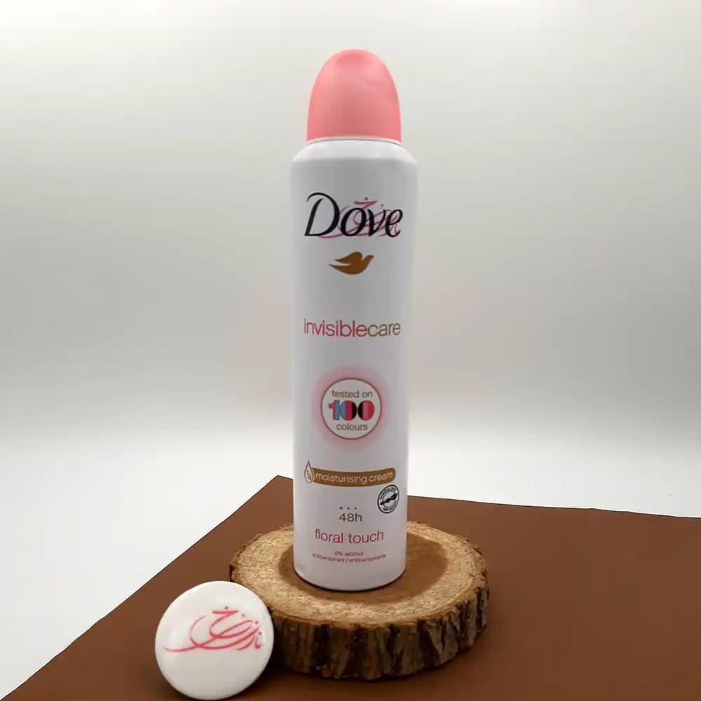 اسپری دئودورانت و ضد تعریق زنانه داو Dove مدل InvisibleCare Floral Touch حجم 250 میلی لیتر — تصویر ۲